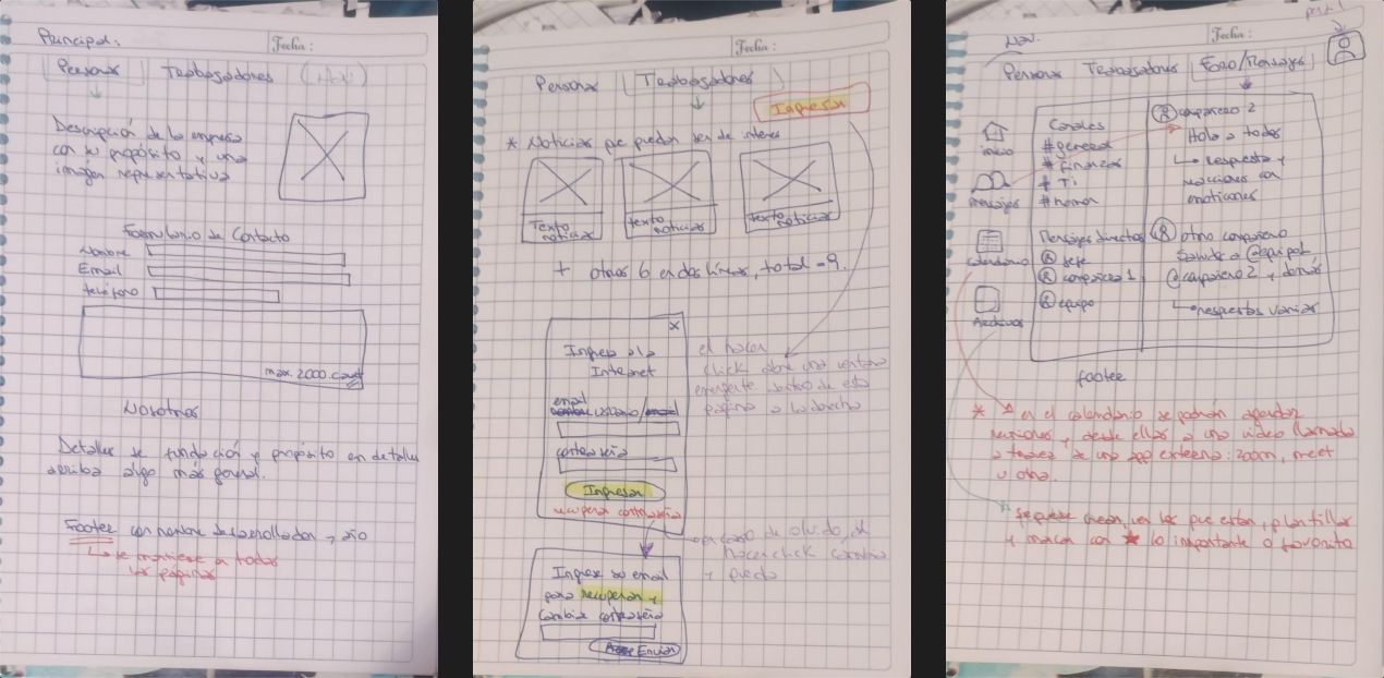 Vista general del proyecto Centro de Estudios Alderete